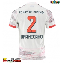 Camisa de Futebol Bayern Munich Dayot Upamecano #2 Equipamento Secundário 2025-26 Manga Curta